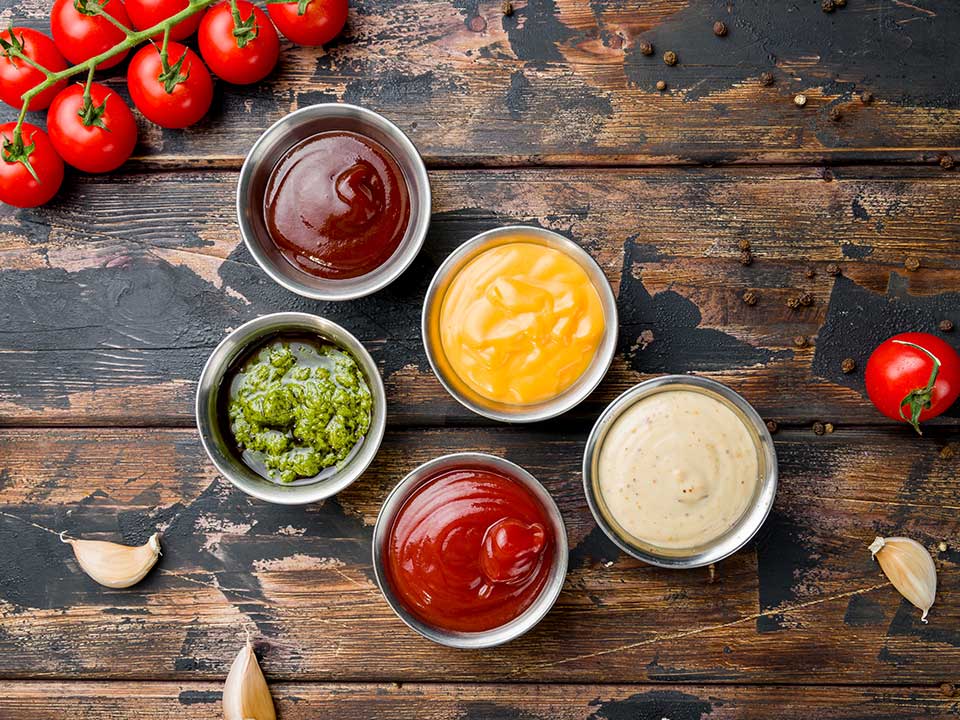 Try our OSF housemade blackberry ketchup with your next feast Try our OSF housemade blackberry ketchup with your next feast